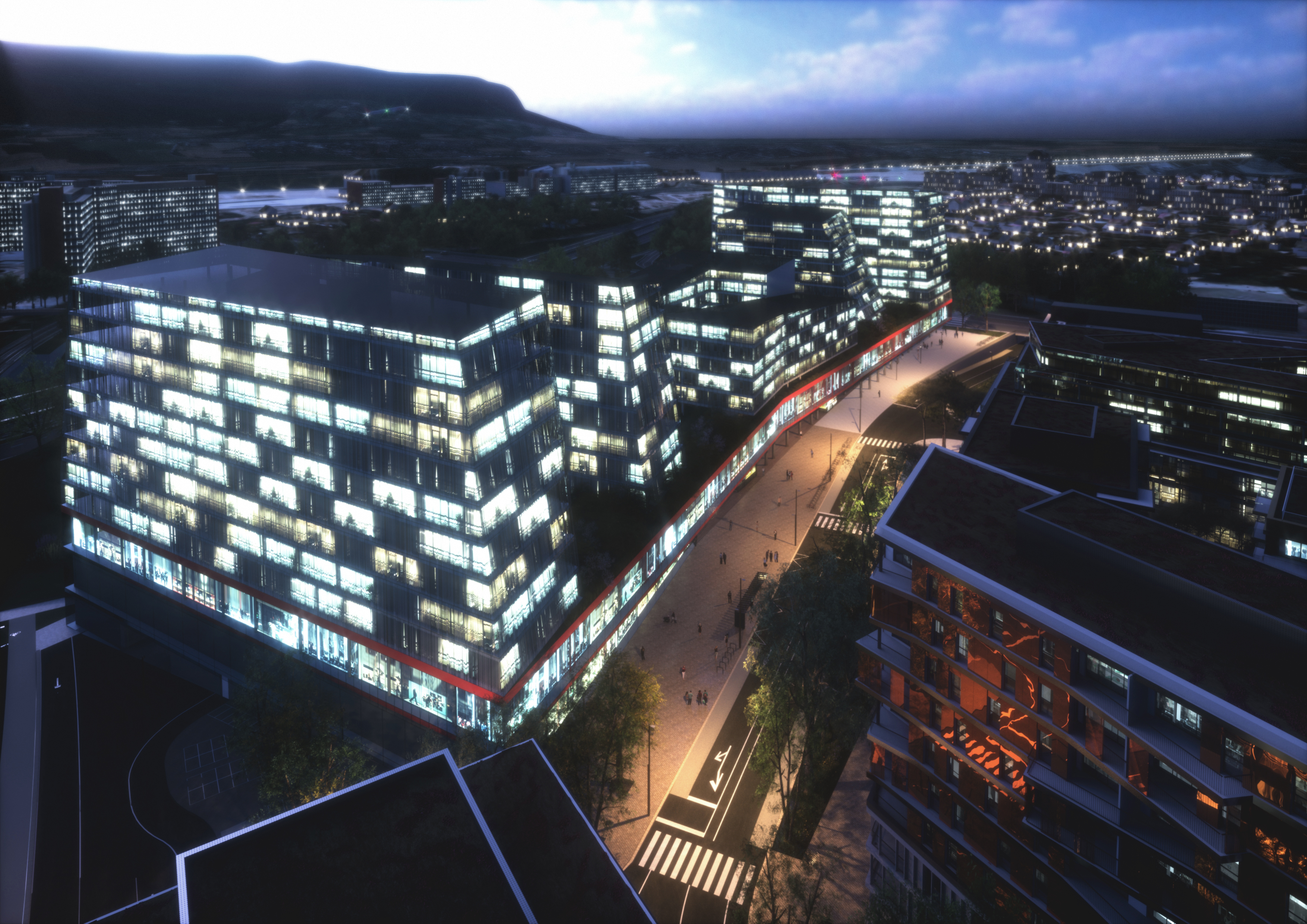 Quartier de l'Etang, plus grand projet immobilier privé de Suisse